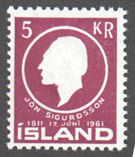 Iceland Scott 337 Mint - Click Image to Close
